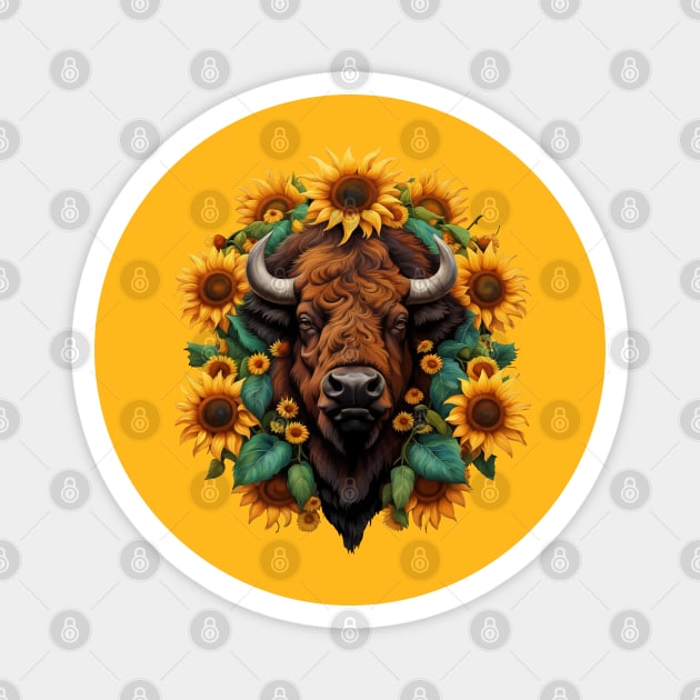 The Sunflower State Of Kansas v3 Magnet by taiche